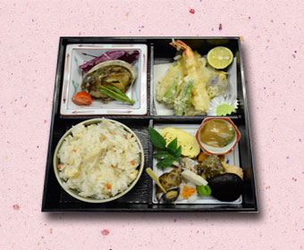 松花堂弁当・花